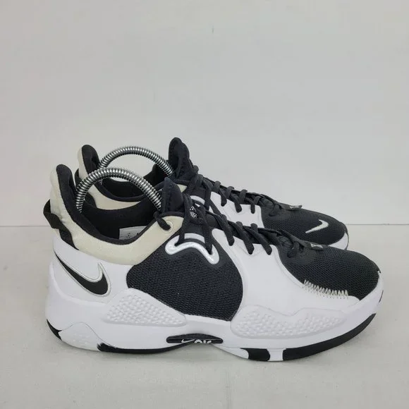 Nike PG 5 TB \'Black White\' Men\'s Basketball Shoes DA7758-001 US Size 9 Nike PG 5 TB  main image 3